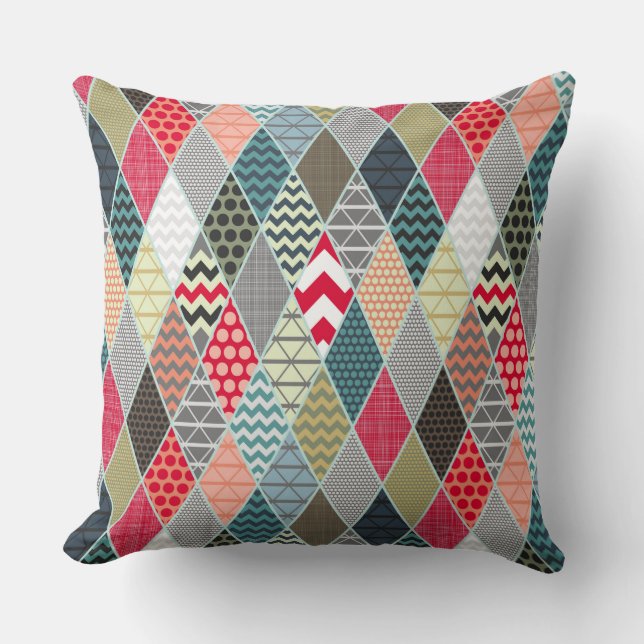 Coussin Diamants de Londres (Recto)