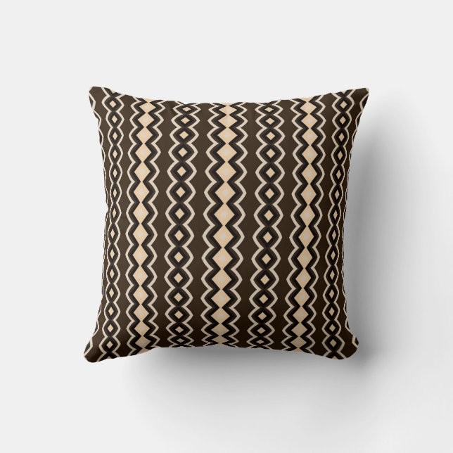 Coussin Diamants d'ébène (Verso)