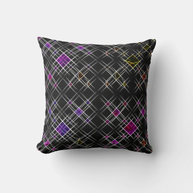 Coussin Diamants et Croisés (Recto)