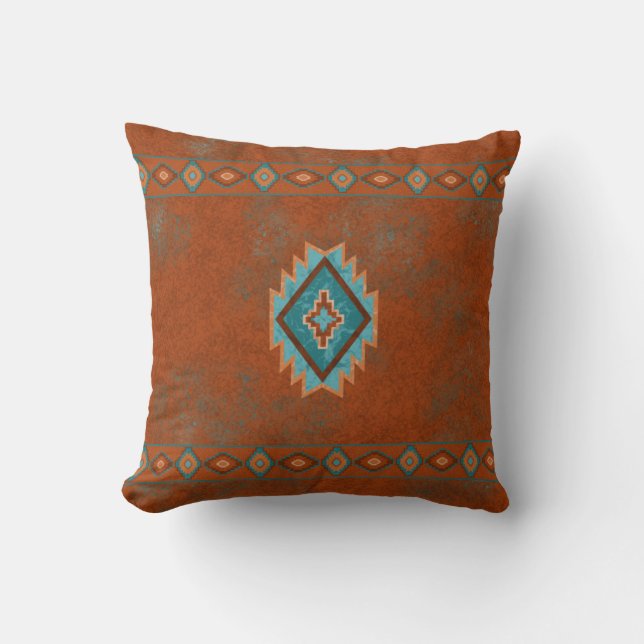 Coussin Diamond des Canyons du Sud-Ouest (Recto)