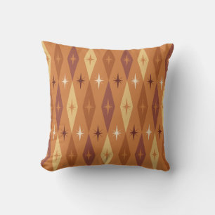 Coussin Diamonds Stars Orange, 1950 atomique