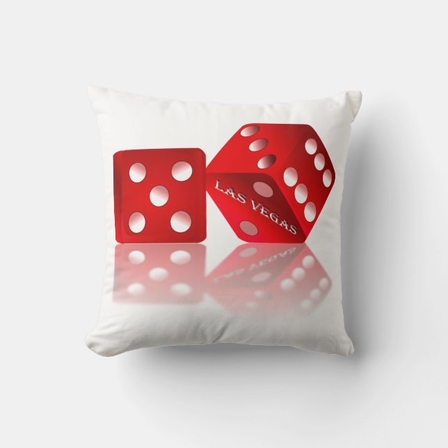 Coussin Dice Las Vegas (Recto)