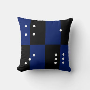 Coussin Dice polka dot motif