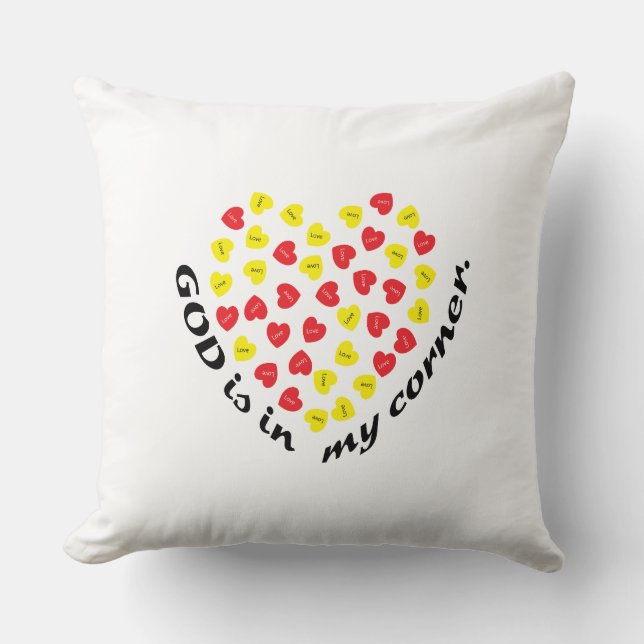 COUSSIN DIEU EST DANS MON COIN. (Recto)