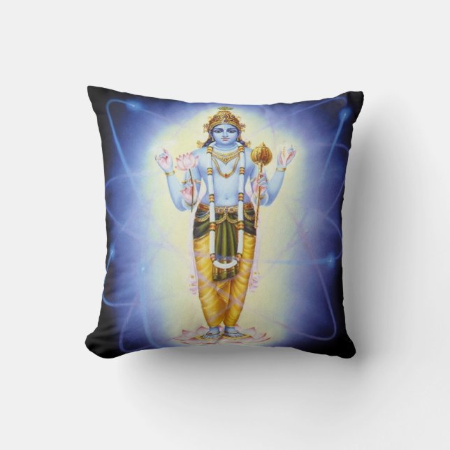Coussin Dieu indou Vishnu (Recto)