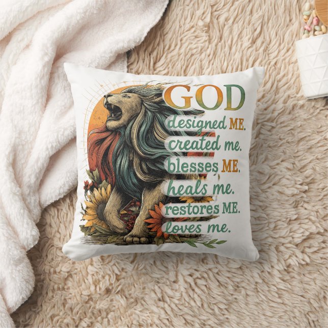 Coussin Dieu M'A Conçu... (Couverture)