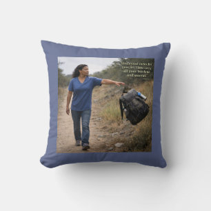 Coussin Dieu prend soin de toi