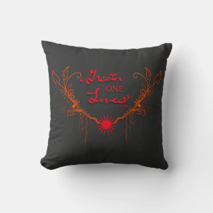 Coussin Dieu Vit En Moi