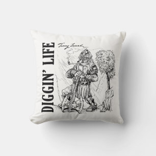 Coussin 'Diggin' Life'