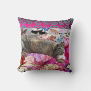 Coussin Dilemme de Princess Tatus Cat