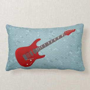 Coussin d'illustration de guitare