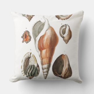 Coussin d'illustration Shell vintage