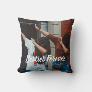 Coussin d'image des besties customisées pour toujo