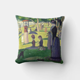 Coussin Dimanche après-midi à La Grande par Georges Seurat
