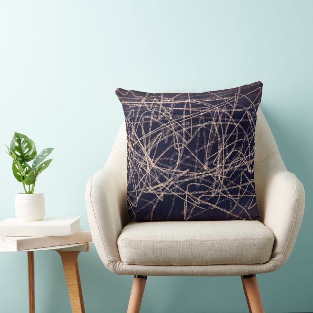 coussin d'impression Abstrait (Chaise)