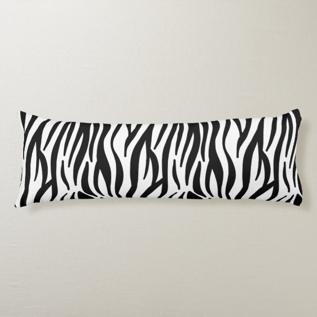 coussin d'impression zebra (Devant)