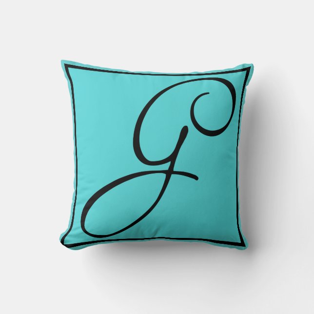 COUSSIN d'INITIALE de G - lettre G sur l'arrière - (Recto)