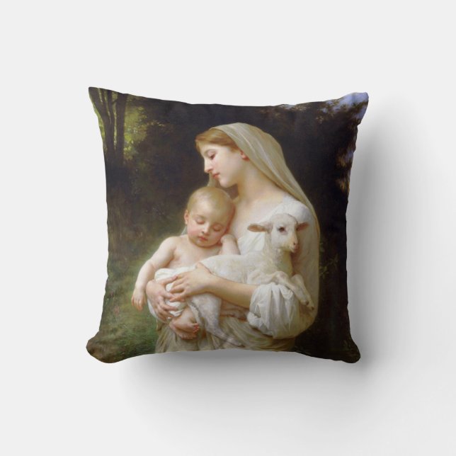 Coussin d'innocence de Bouguereau (Recto)