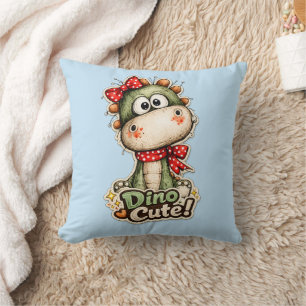 Coussin “Dino-Mignon !”