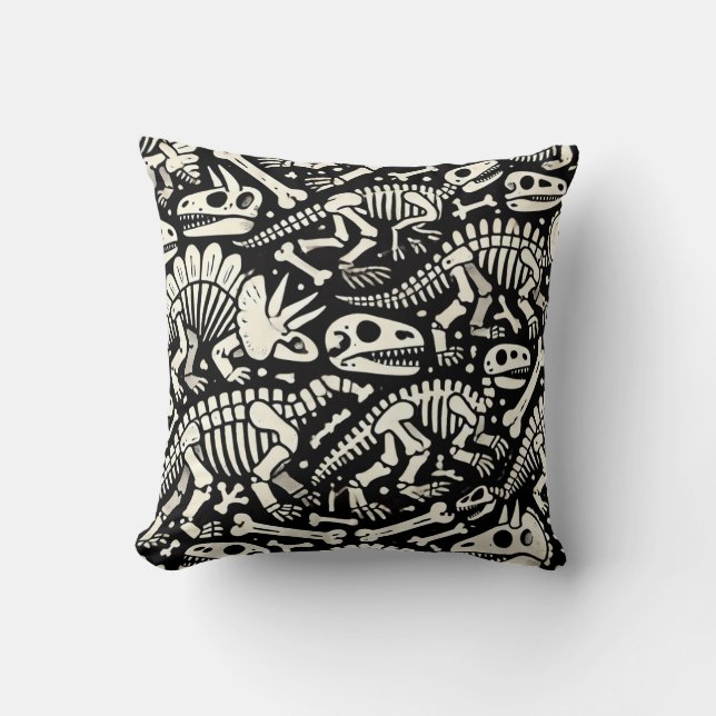 Coussin Dinosaur Bone Adventure (Recto)
