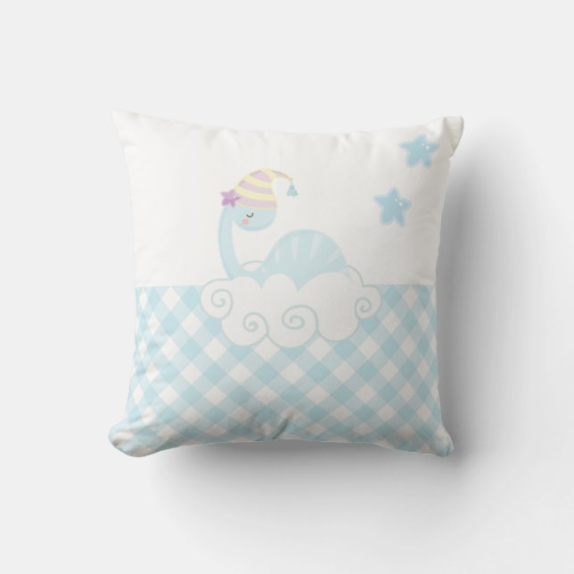 Coussin Dinosaur Dormir (Recto)