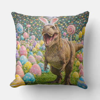 Coussin Dinosaur Easter Bunny
