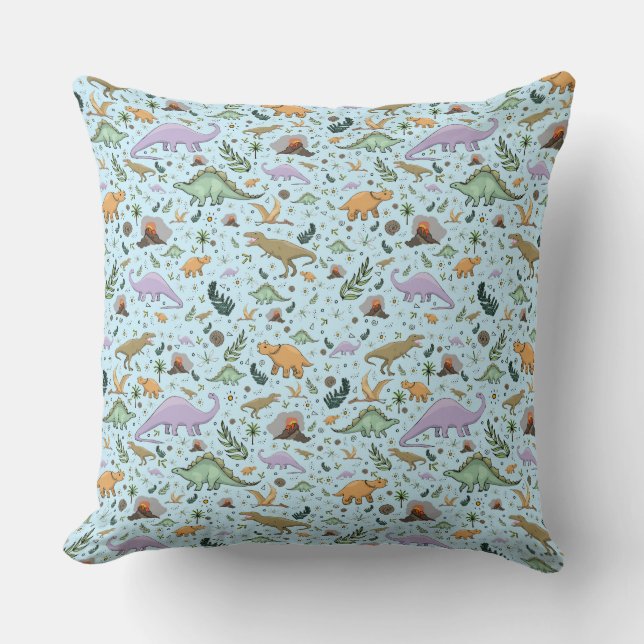 Coussin Dinosaur Motif Cushion (Recto)