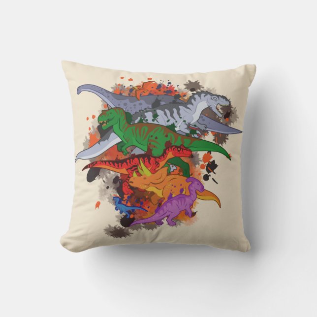 Coussin Dinosaure (Recto)