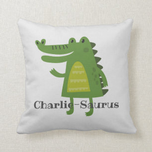 Coussin Dinosaure personnalisé pour enfants