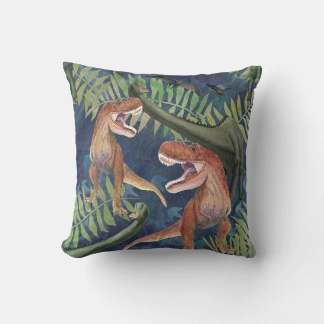 Coussin Dinosaures (Recto)