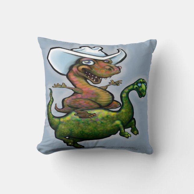 Coussin Dinosaures (Recto)