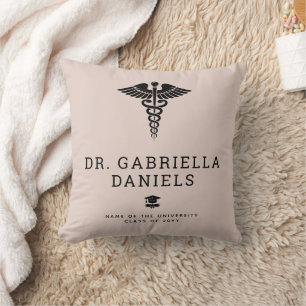 Coussin Diplôme de docteur de l'école de médecine moderne