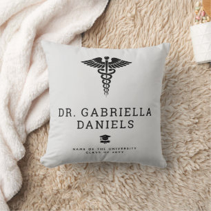 Coussin Diplôme de docteur de l'école de médecine moderne