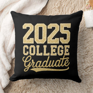 Coussin Diplômé de l'université 2025 Diplômé de l'école su