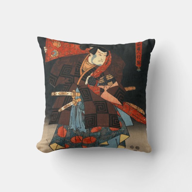 Coussin Diptyque 1847 d'acteurs laissé (Recto)