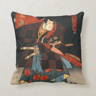 Coussin Diptyque 1847 d'acteurs laissé