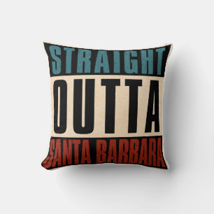 Coussin Direct Outta Père Noël Barbara California CA