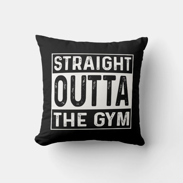 Coussin Directement du Gym (Recto)