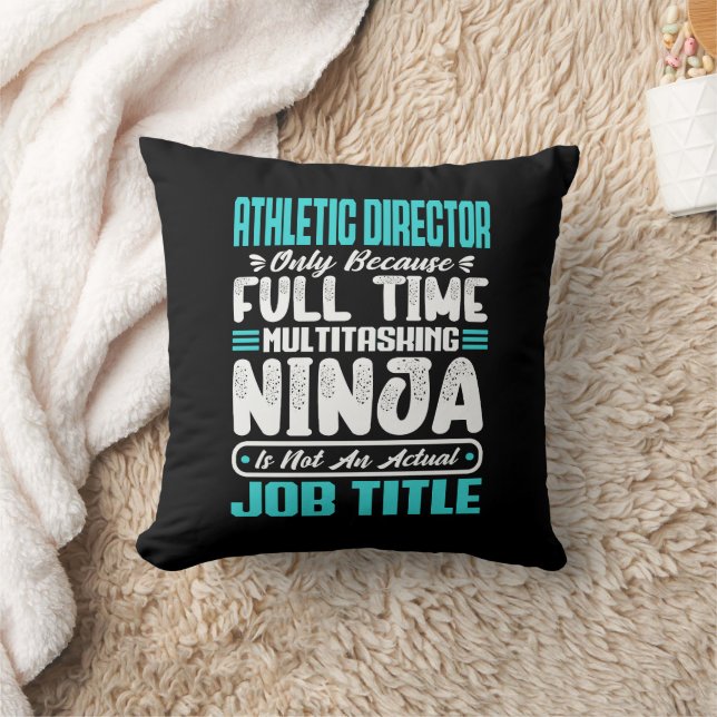 Coussin Directeur Athlétique Multitâche Enseignant Entraîn (Couverture)