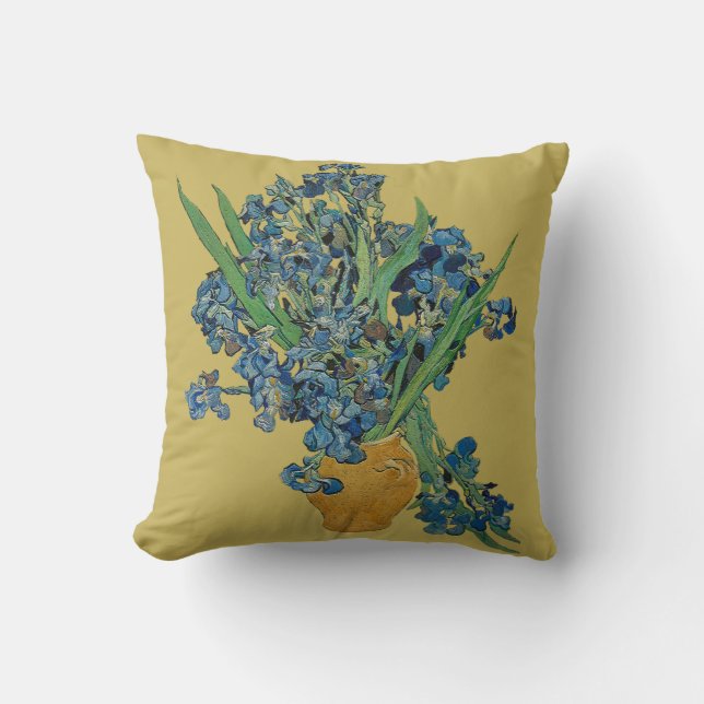 Coussin d'iris de Van Gogh (Recto)