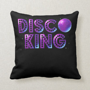 Coussin Disco King Dancing les années 70 80s 90s Music Lo