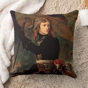Coussin Discours de Napoléon Bonaparte à la bataille d'Arc