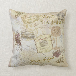 Coussin d'Italiano II de vin