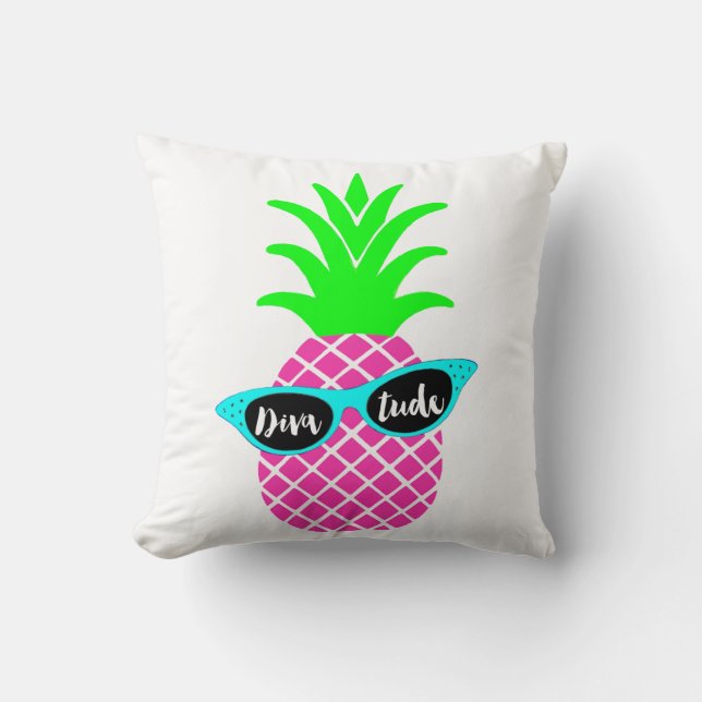 Coussin Diva d'ananas ! (Recto)