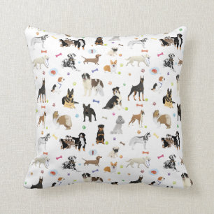 Coussin Divers Motifs de chiens