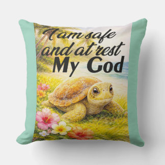 Coussin Divine Serenity Turtle