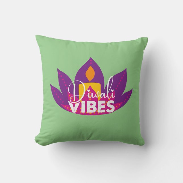 Coussin Diwali Vibes (Recto)