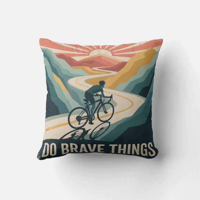 Coussin Do Brave Things (Verso)