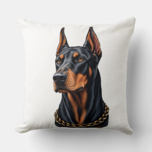 Coussin Doberman