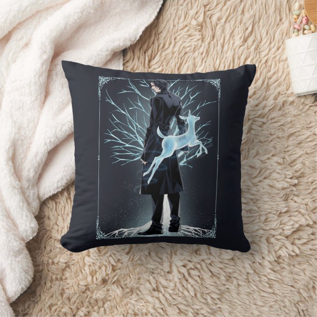 Coussin Doe Patronus d'Anime Severus Snape (Couverture)